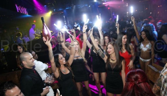 nightclubs las vegas bottle service