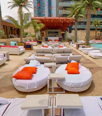 Marquee dayclub cabana section